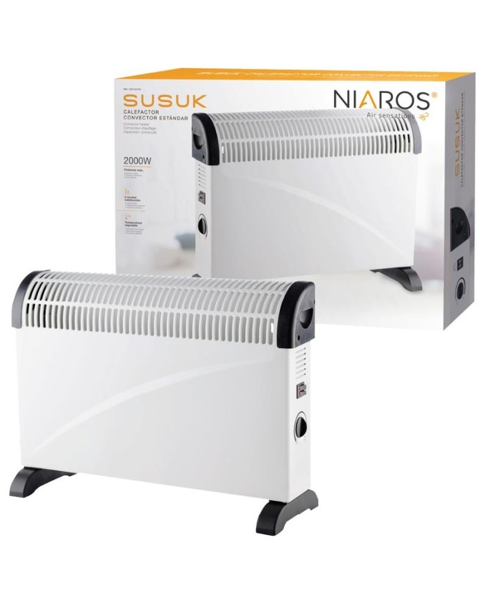 CALEFACTOR CONVECTOR 2000W GSC.