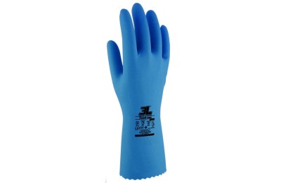 GUANTES LATEX FOOD-TEX AZUL T- 9