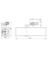 CIERRAPUERTAS GEZE TS 2000 NEGRO