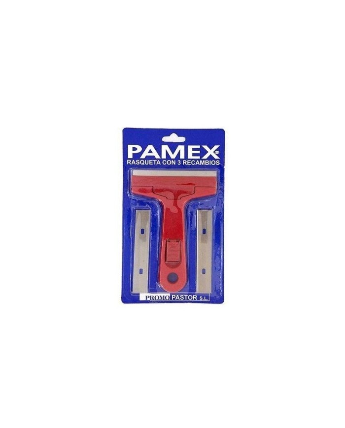 RASCAVIDRIOS 130MM.+3RECAMBIOS PAMEX