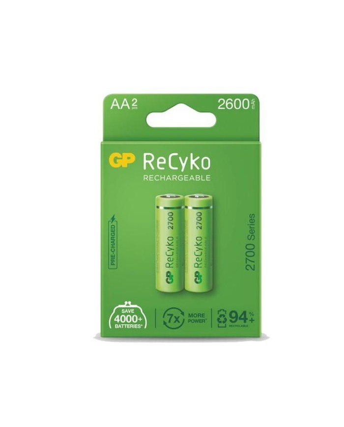 PILA GSC RECARGABLE AA BL.2UDS.