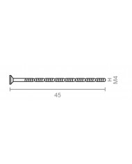 TORNILLO TIRADOR MULTICORTE MICEL TRN07 M4X45MM. BICROMATADO (100U)
