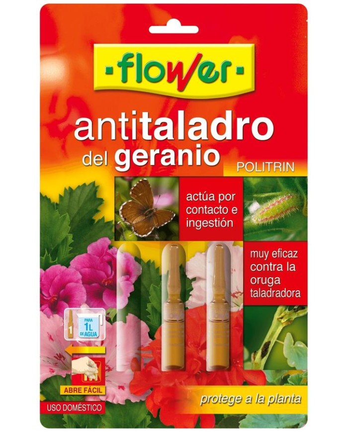 INSECTICIDA TALADRO GERANIO 3X3ML. FLOWER