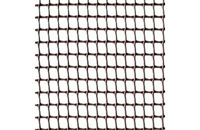 METRO MALLA PLASTICO CUADRANET MARRON 10X10
