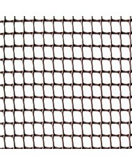 METRO MALLA PLASTICO CUADRANET NEGRA 10X10