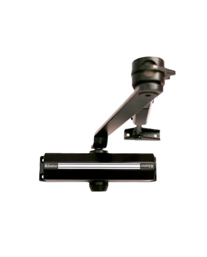 CIERRAPUERTAS CH 2-3 PR NEGRO JUSTOR (HOJA 95CM-60 KG)