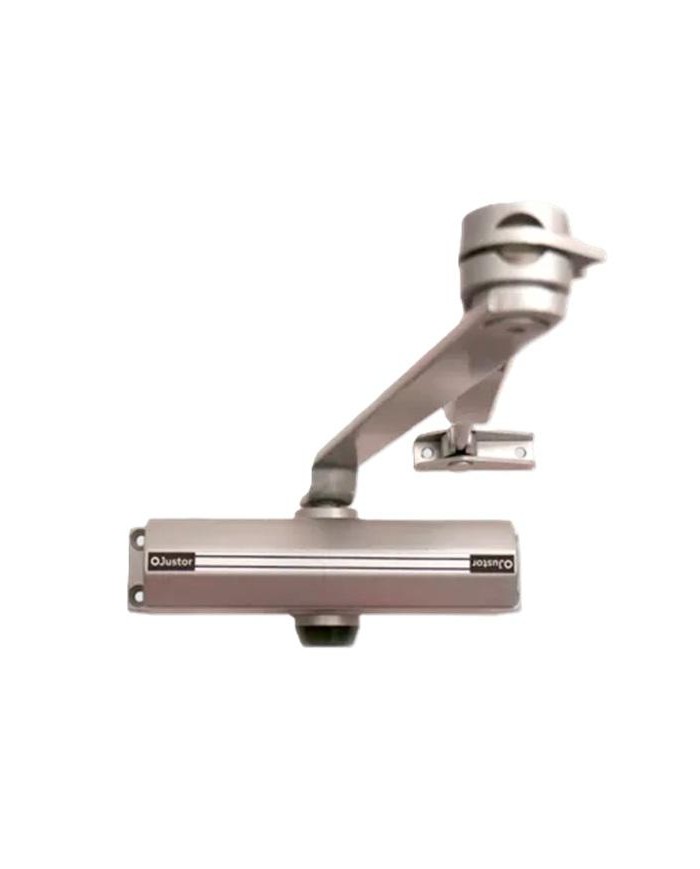 CIERRAPUERTAS CH 2-3 PR PLATA JUSTOR (HOJA 95CM-60 KG)