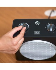 CALEFACTOR B&D VERTICAL NEGRO 2000W.