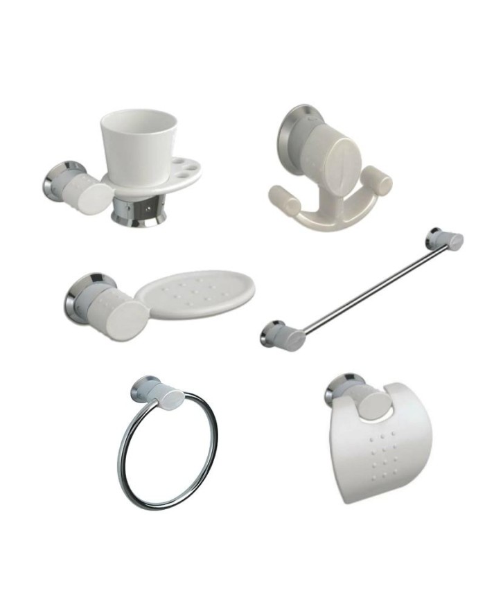 CONJUNTO BAÑO TOYMA MOD. NATURE BLANCO