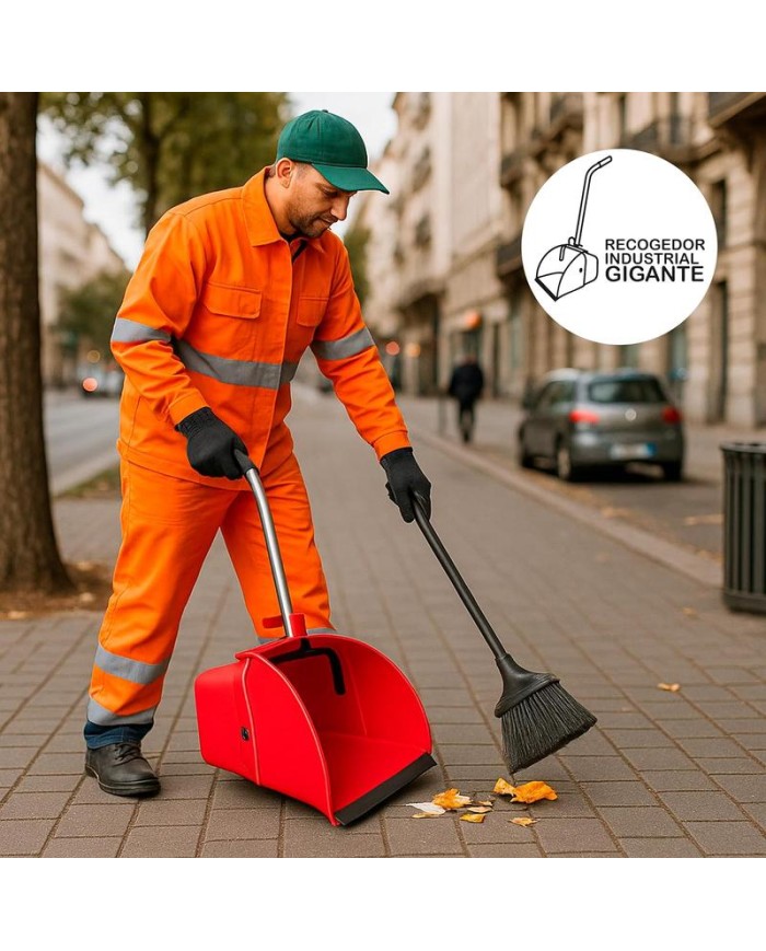 RECOGEDOR BASURA INDUSTRIAL 34X38C.PAMEX