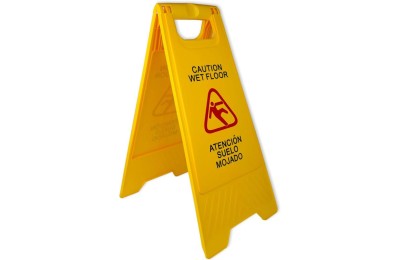 SEÑAL ADV. SUELO MOJADO (CAST/ING) PAMEX