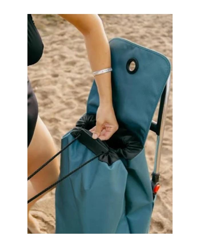 CARRO DE COMPRA ROLSER VERDE I-MAX MF 4 RUEDAS SEA COAST