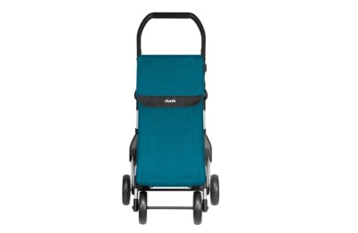 CARRO DE COMPRA TURQUESA DUETT MUUVI UP PLEGABLE