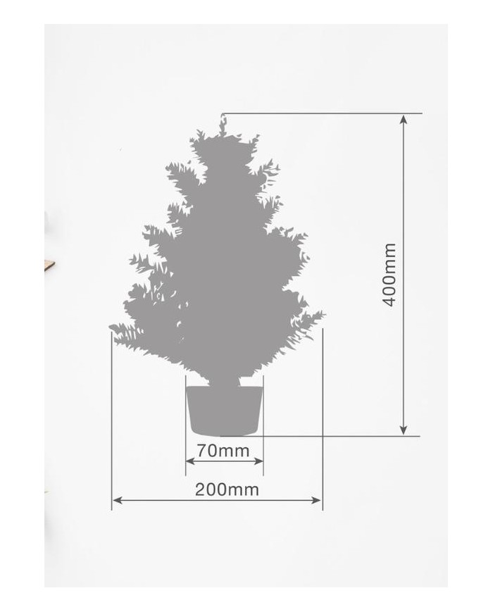 ARBOL DE NAVIDAD PADAS 40CMS. GSC
