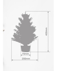 ARBOL DE NAVIDAD PADAS 40CMS. GSC