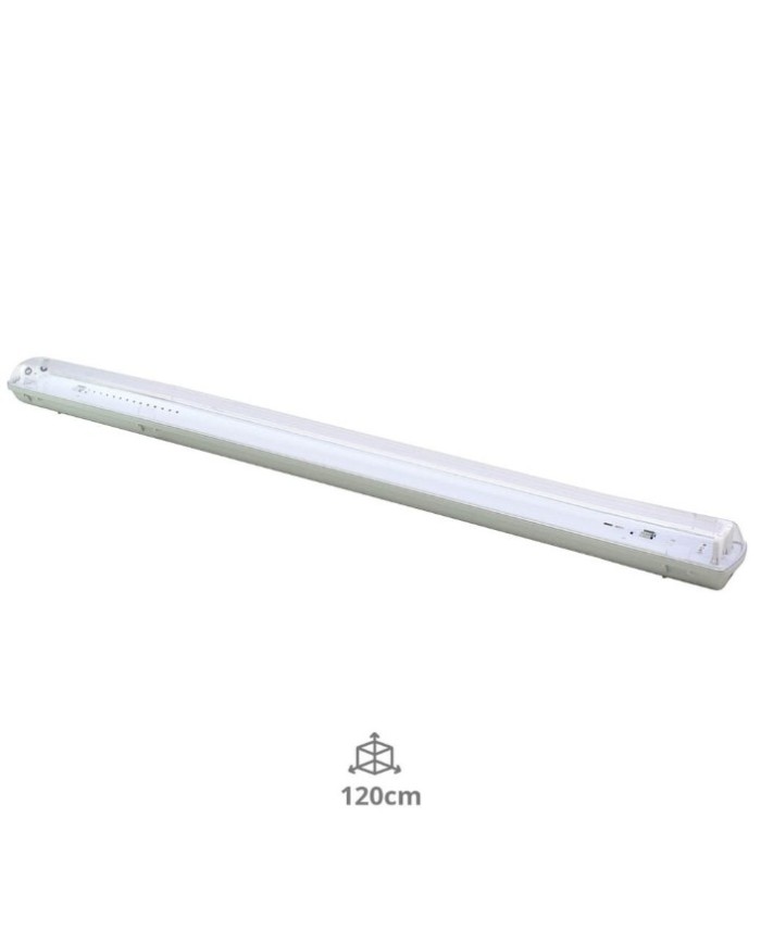 PANTALLA ESTANCA GSC TUBO LED T8 60CM