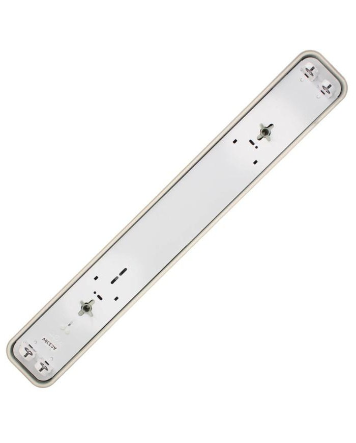 PANTALLA ESTANCA GSC 2 TUBOS LED T8 60CM