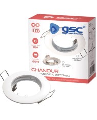 ARO FIJO REDONDO GSC EMPOTR.8CMS. BLANCO