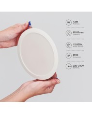 DOWN CIRC.EMPOT.GSC 12W 6500K BLANCO 16,