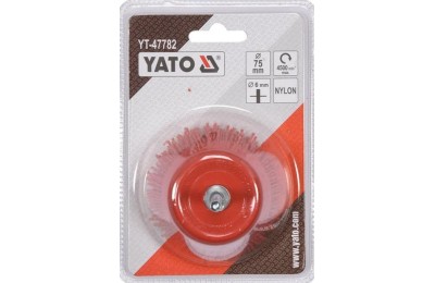 CEPILLO YATO TAZA NYLON 75MM.