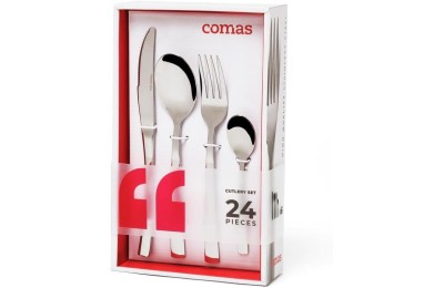 CUBIERTOS COMAS MOD. MADRID (C/24PZAS.)