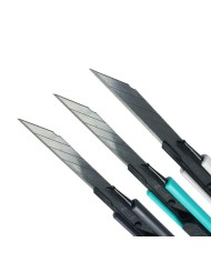 CUTTER FSK  9 MM. PLASTICO COLORES