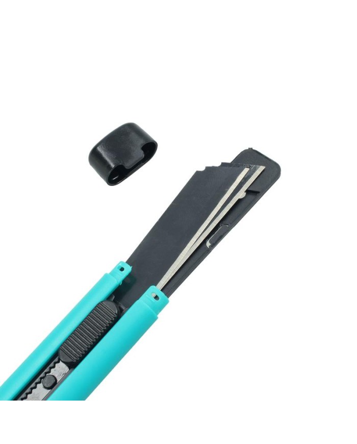 CUTTER FSK 18 MM. PLASTICO 2 CUCHILLAS