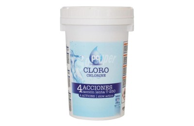 CLORO PQ 4 ACCIONES T-250 4KG.