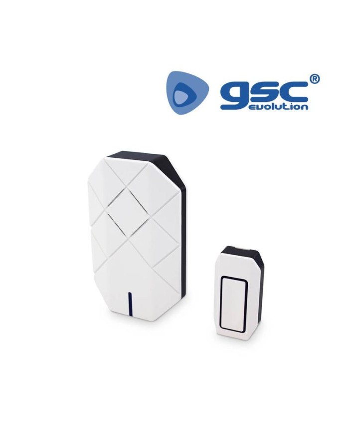 TIMBRE GSC INALAMBRICO ALCANCE 100 MTS.