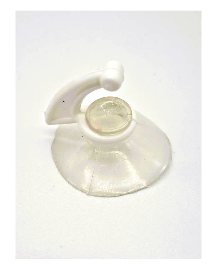 PERCHA VENTOSA 40MM. GANCHO PLASTICO (B/50UN)