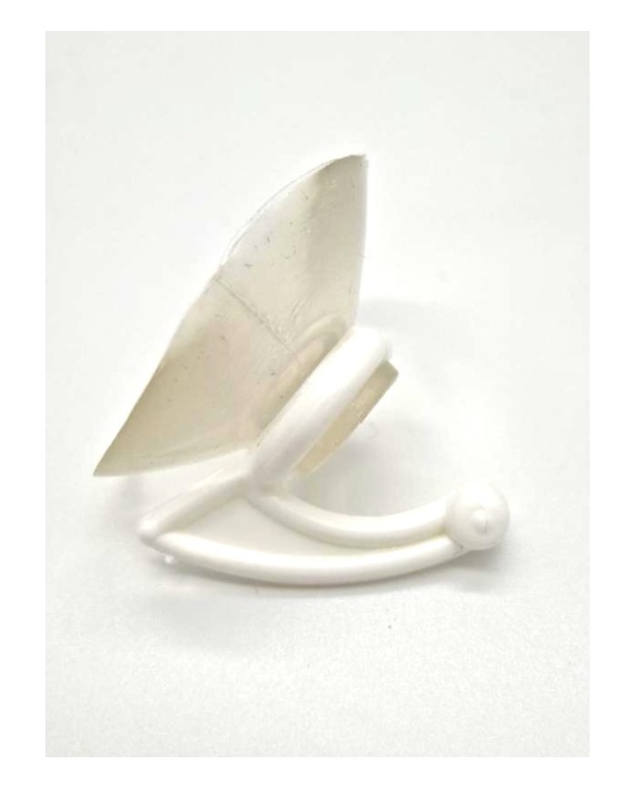 PERCHA VENTOSA 40MM. GANCHO PLASTICO (B/50UN)