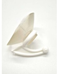 PERCHA VENTOSA 40MM. GANCHO PLASTICO (B/50UN)