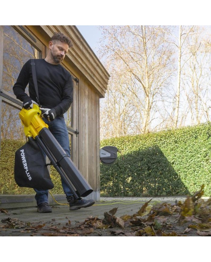 ASPIRADOR SOPLADOR POWERPLUS 3300W.
