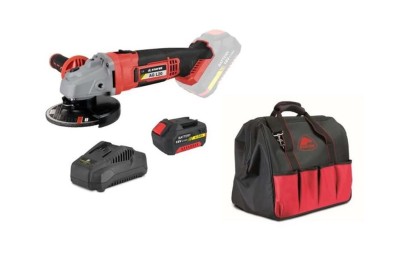 AMOLADORA STAYER 115MM. 18V 1BAT. 4AH.