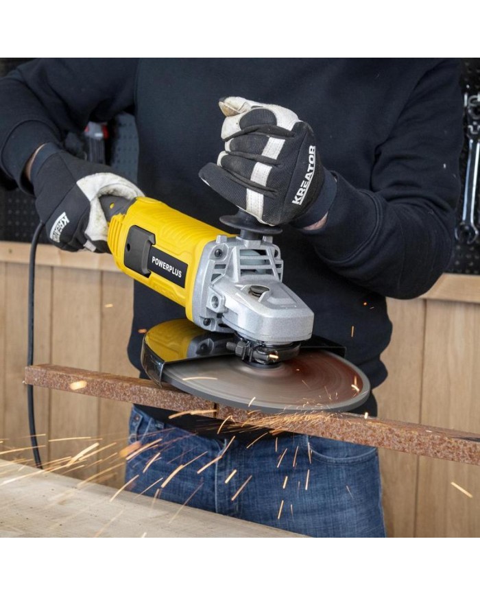 AMOLADORA POWERPLUS 230MM.2400W POWX0606