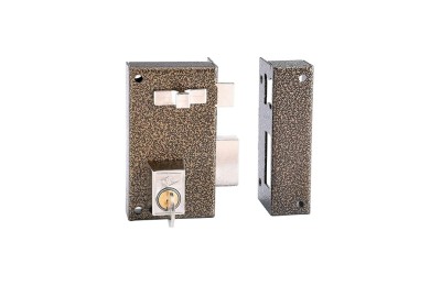CERRADURA CVL ESMALTADA 156A-70 IZQUIERDA CILINDRO REDONDO