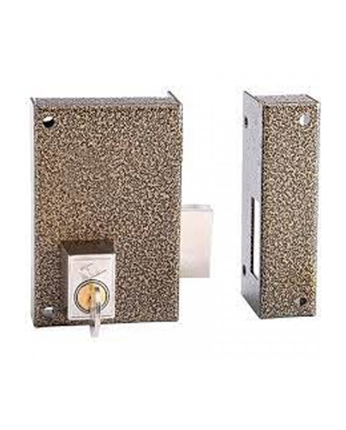 CERRADURA CVL ESMALTADA 56C-70 DERECHA CILINDRO PERFIL
