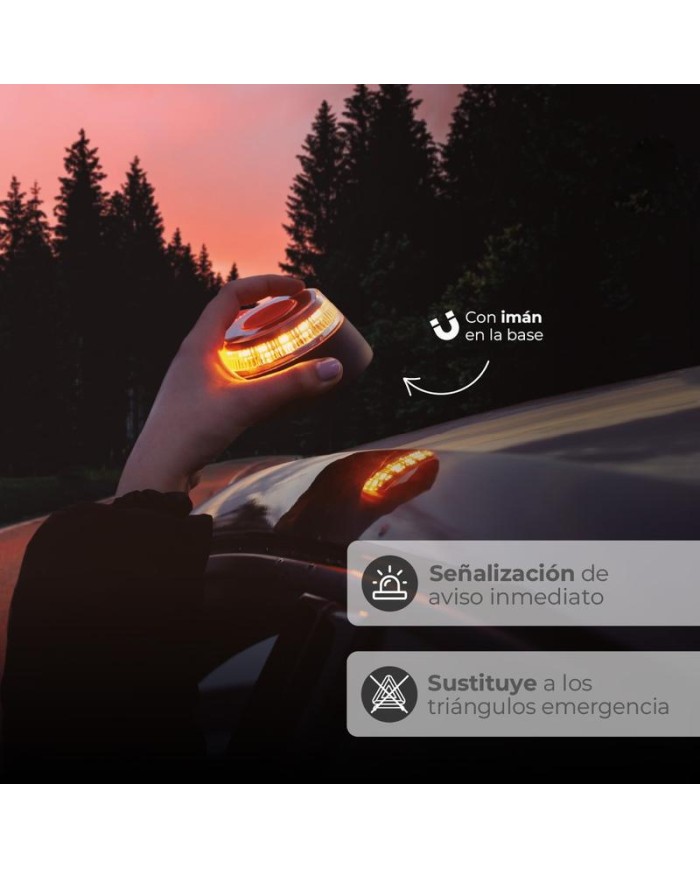 BALIZA SEÑALIZACION DE EMERGENCIA V16