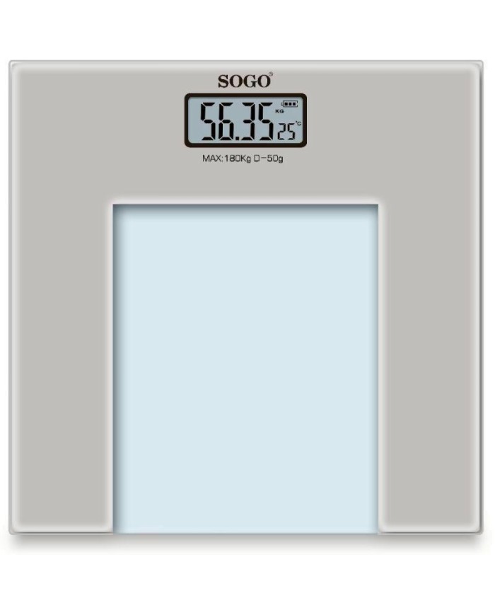 BASCULA BAÑO SOGO DIGITAL 180 KGS.