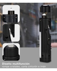 LINTERNA SEGURIDAD  1'2W. RECARGABLE GSC