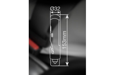 LINTERNA SEGURIDAD  1'2W. RECARGABLE GSC