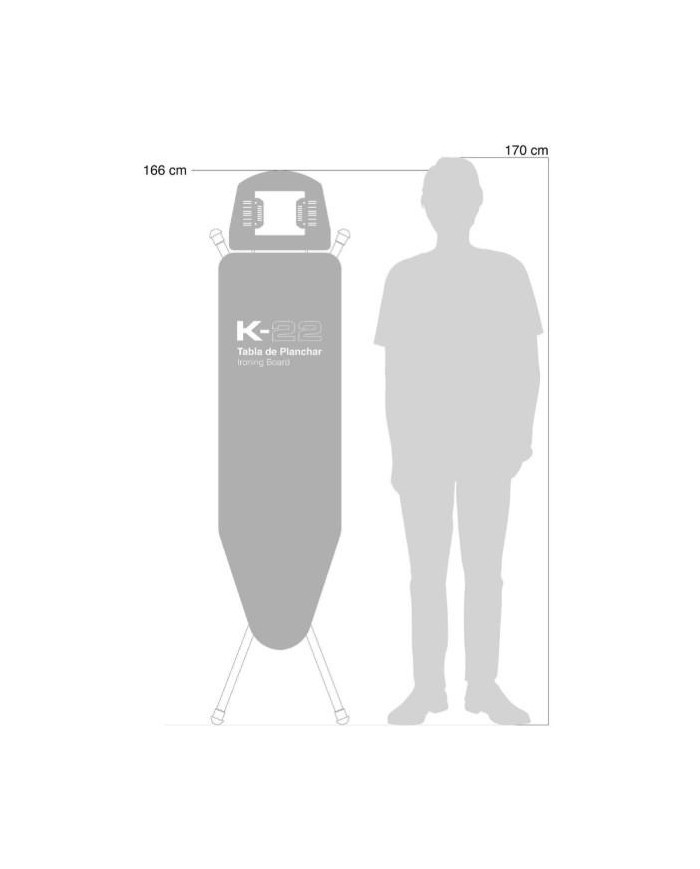 MESA PLANCHA ROLSER K-22 C/PLANCHADO