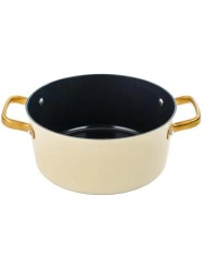 CACEROLA ARCOS ALUMINIO ICONIC BEIG 24CM