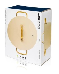 CACEROLA ARCOS ALUMINIO ICONIC BEIG 24CM