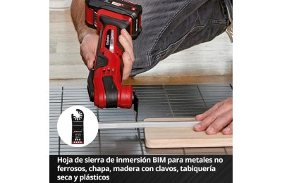 JUEGO 4 HOJAS CORTE EINHELL OSCILANTE