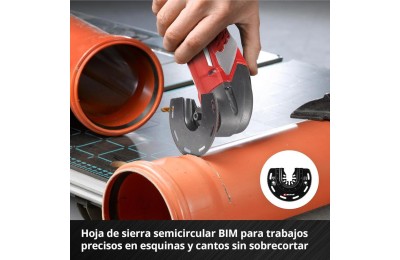 JUEGO 4 HOJAS CORTE EINHELL OSCILANTE