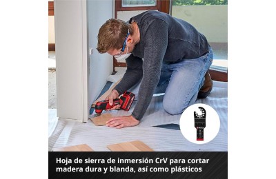 JUEGO 4 HOJAS CORTE EINHELL OSCILANTE