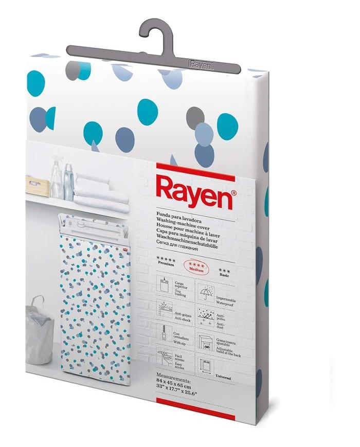 FUNDA LAVADORA SUPERIOR RAYEN ESTAMPADO