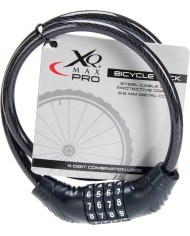 CABLE CANDADO ANTIROBO XQMAX 65CMS.COMB.
