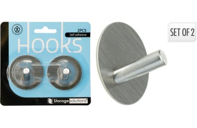 PERCHA METAL EXCELLENTH 1 GANCHO B/2UDS.